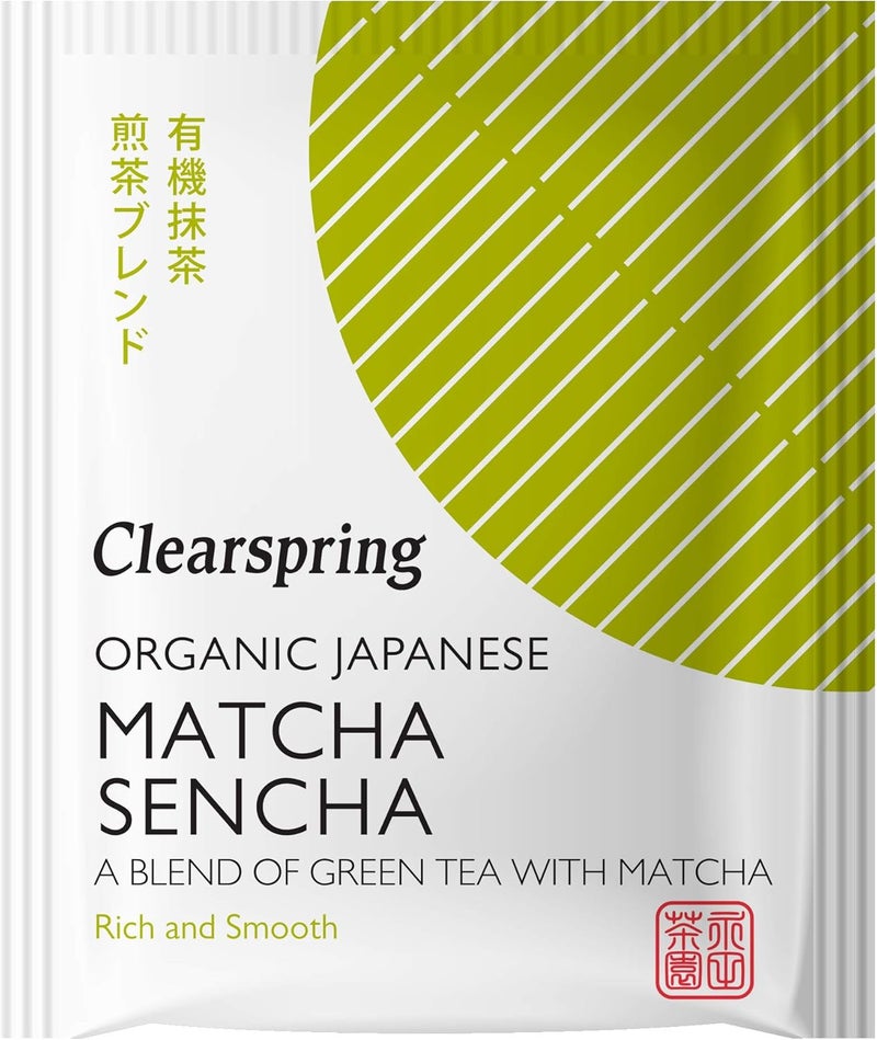 Clearspring Organic Japanese Matcha Sencha Green Tea - Image 2